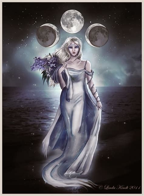 Wiccan goddess of three